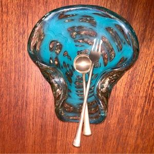 MCM Vintage Glass Serving Dish